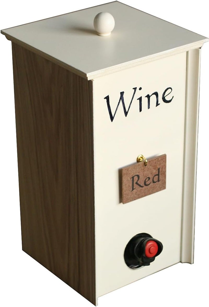 Handmade Box wine dispenser box wine holder box wine cover wine dispenser - Image 1